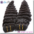 Para las mujeres negras New Hair Indian Deep Wave Raw Hiar Cutícula Alineada cabello humano